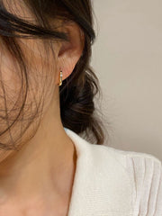 ピアス フープピアス 両耳用 レディース 女性 アクセサリー ラインストーン 高級感 上品 おしゃれ かわいい 輪っか リング シンプル プレゼント ギフト ゴールドカラー シルバカラー
