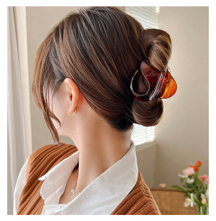 ヘアクリップ バンスクリップ レディース 女性 ヘアアクセサリー 小さめ 商品画像3