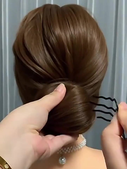 ヘアコーム Eコーム 夜会巻きコーム レディース 女性 ヘアアクセサリー 商品画像3