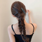 ヘアピン パッチン留め 同色4個セット レディース ヘアアクセサリー 女性用 ラインストーン キラキラ 髪飾り 髪留め ヘアアレンジ まとめ髪 おしゃれ かわいい カジュアル デイリー 普段使い