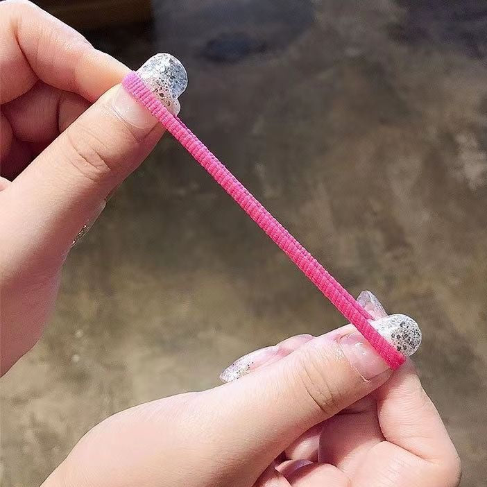 ヘアゴム リングゴム パイルゴム 100本セット 子供 キッズ 商品画像3