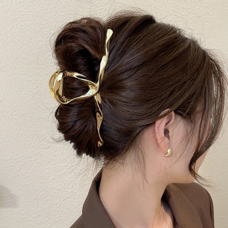 ヘアクリップ レディース ヘアアクセサリー バンスクリップ 髪留め 髪飾り 商品画像2