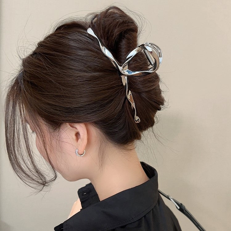 ヘアクリップ レディース ヘアアクセサリー バンスクリップ 髪留め 髪飾り 商品画像4
