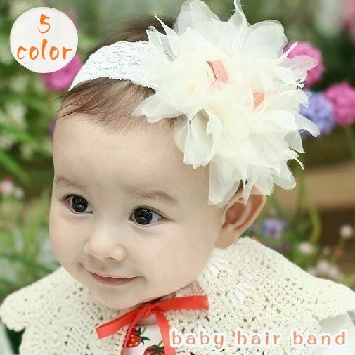 ヘアバンド ヘアアクセサリー ベビー 赤ちゃん 新生児 幼児 商品画像