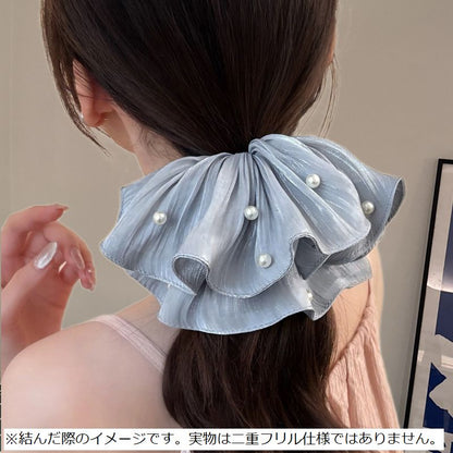 シュシュ ヘアゴム 髪ゴム レディース 女性 ヘアアクセサリー 商品画像2