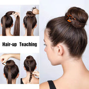 かんざし レディース ヘアアクセサリー 簪 ヘアコーム U字コーム べっ甲風 べっこう風 おしゃれ かわいい きれいめ 髪飾り まとめ髪 ヘアアレンジ 女性 大人女子