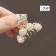 ヘアクリップ ミニバンスクリップ ヘアアクセサリー レディース 女性 フェイクパール パール調 蝶々 リーフ 王冠 クラウン ラウンド 髪飾り 装飾 飾り ヘアアレンジ お洒落 可愛い 華やか キラキラ 上品 セクシー 大人可愛い 簡単アレンジ