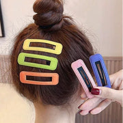 ヘアピン パッチン留め ヘアアクセサリー 大人用 子供用 無地 レザー調 髪飾り 髪留め カラバリ豊富 かわいい おしゃれ 綺麗 ギフト プレゼント ファッション小物 婦人用 女性用