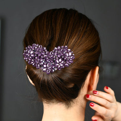 バレッタ レディース 女性 ヘアアクセサリー まとめ髪 髪留め 商品画像4