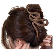 ヘアクリップ バンスクリップ レディース 女性用 ヘアアクセサリー ウェーブ型 髪飾り 髪留め ヘアアレンジ 大人上品 おしゃれ かわいい 普段使い デイリー 通勤 通学 お出かけ オフィス