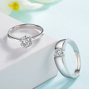 指輪 ペアリング オープンリング レディース メンズ アクセサリー ラインストーン シンプル 上品 お揃い 恋人 夫婦 カップル プレゼント ギフト 贈り物 お祝い 記念日 誕生日 デート デイリー 普段使い 雑貨 ファッション小物 かわいい おしゃれ きれいめ カジュアル フォーマル 女性 男性 彼女 彼氏 シルバーカラー