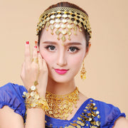 ヘッドアクセサリー ヘアアクセサリー ヘア小物 レディース 女性 婦人 髪飾り ベリーダンス 衣装小物 コイン 揺れる 三角 スクエア 華やか アラビアン ステージ衣装 ゴージャス 発表会 イベント 仮装 おしゃれ かわいい カチューシャ アクセサリー 金色 銀色