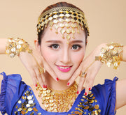 ヘッドアクセサリー ヘアアクセサリー ヘア小物 レディース 女性 婦人 髪飾り ベリーダンス 衣装小物 コイン 揺れる 三角 スクエア 華やか アラビアン ステージ衣装 ゴージャス 発表会 イベント 仮装 おしゃれ かわいい カチューシャ アクセサリー 金色 銀色