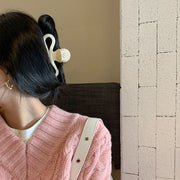 バンスクリップ ヘアクリップ ヘアアクセサリー レディース 女性 婦人 髪飾り 髪留め シンプル おしゃれな かわいい まとめ髪 ヘアアレンジ ファッション小物