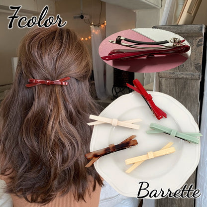 バレッタ ヘアアクセサリー レディース 髪留め 髪飾り まとめ髪 商品画像