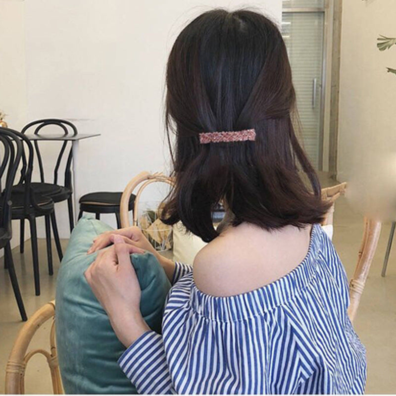 バレッタ ヘアアクセサリー レディース 女性 ビーズ キラキラ 商品画像3