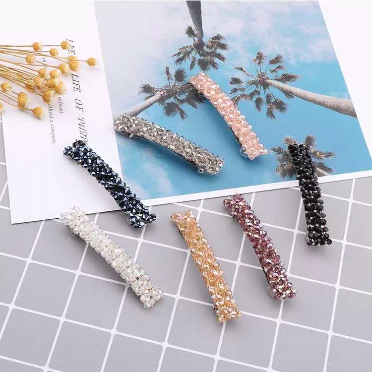 バレッタ ヘアアクセサリー レディース 女性 ビーズ キラキラ 商品画像4