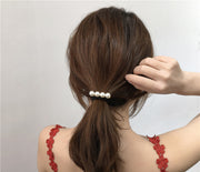 ヘアゴム ヘアアクセサリー レディース 髪ゴム まとめ髪 フェイクパール 髪飾り 大人かわいい おしゃれ カジュアル ヘアアレンジ シンプル きれいめ 上品 ギフト プレゼント デイリー 普段使い お出かけ オフィス デート 婦人 女性 ブラック 黒