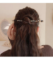 かんざし 簪 一本挿し レディース ヘアアクセサリー 髪飾り 髪留め ヘアピン 和装 洋装 着物 浴衣 マーブル模様 おしゃれ