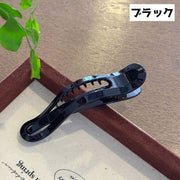 ヘアクリップ くちばしクリップ レディース 女性 婦人 ヘアアクセサリー 大きめ サイドバンスクリップ 髪留め 髪飾り まとめ髪 ヘアアレンジ 無地 ヒョウ柄 シンプル かわいい おしゃれ