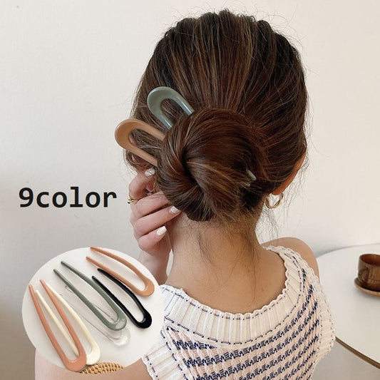 コーム ヘアコーム レディース ヘアアクセサリー 女性用 U字コーム 商品画像