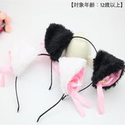 カチューシャ 猫耳 仮装用 コスプレ レディース 鈴付き リボン ネコ耳 髪飾り ヘッドアクセサリー コスチューム小物 ハロウィン 学園祭 イベント パーティー 女性用