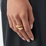 指輪 オープンリング レディース アクセサリー クロス ねじれ しずく型 大人上品 おしゃれ かわいい シンプル フェミニン エレガント ギフト プレゼント 贈り物 ファッションリング お出かけ デイリー カジュアル 服飾小物 女性用 婦人用