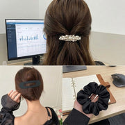 アクセサリー 3点セット レディース ヘアアクセサリー かんざし スカーフリング ブローチ バレッタ シュシュ 髪飾り 小物 きれいめ デイリー 浴衣 和装 まとめ髪 ギフト