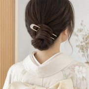 アクセサリー 3点セット レディース ヘアアクセサリー かんざし スカーフリング ブローチ バレッタ シュシュ 髪飾り 小物 きれいめ デイリー 浴衣 和装 まとめ髪 ギフト