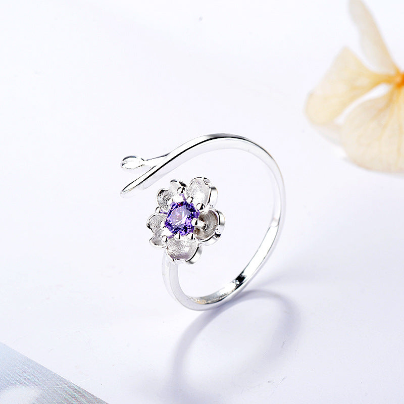 指輪 オープンリング アクセサリー レディース 女性用 ラインストーン 商品画像4