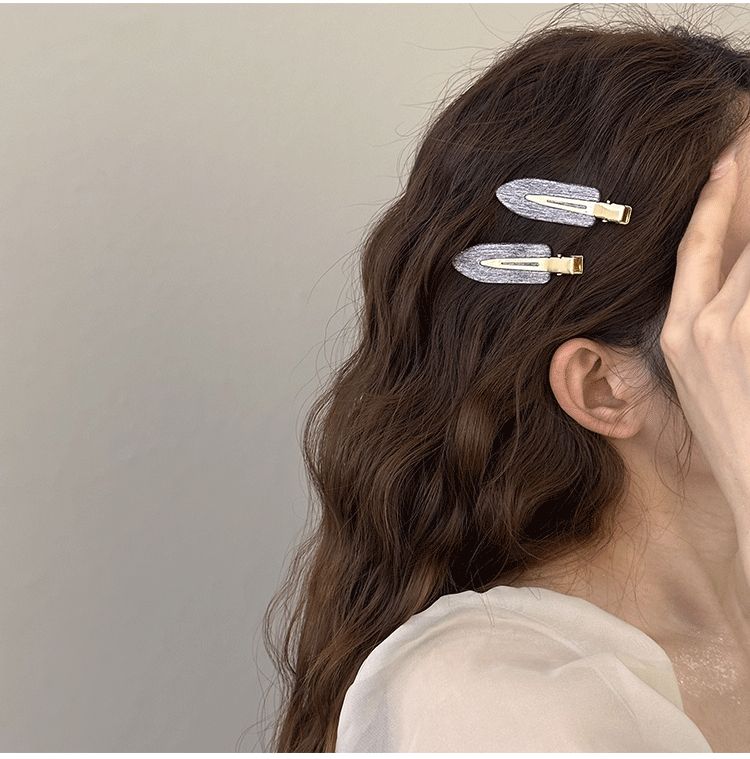 ヘアピン 2本セット 前髪クリップ レディース ヘアアクセサリー 髪飾り 商品画像3