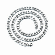 ネックレスチェーン 喜平チェーン チェーンのみ ステンレス メンズ レディース マチネ 60cm 50cm 太め 7mm 5mm アクセサリー シルバーカラー ストリート ヒップホップ ダンス系 おしゃれ シンプル カジュアル 普段使い デイリー 大人 男女兼用 ユニセックス 男性 女性 彼氏 彼女 夫 妻 友達 プレゼント ギフト 贈り物 誕生日 母の日 父の日 クリスマス