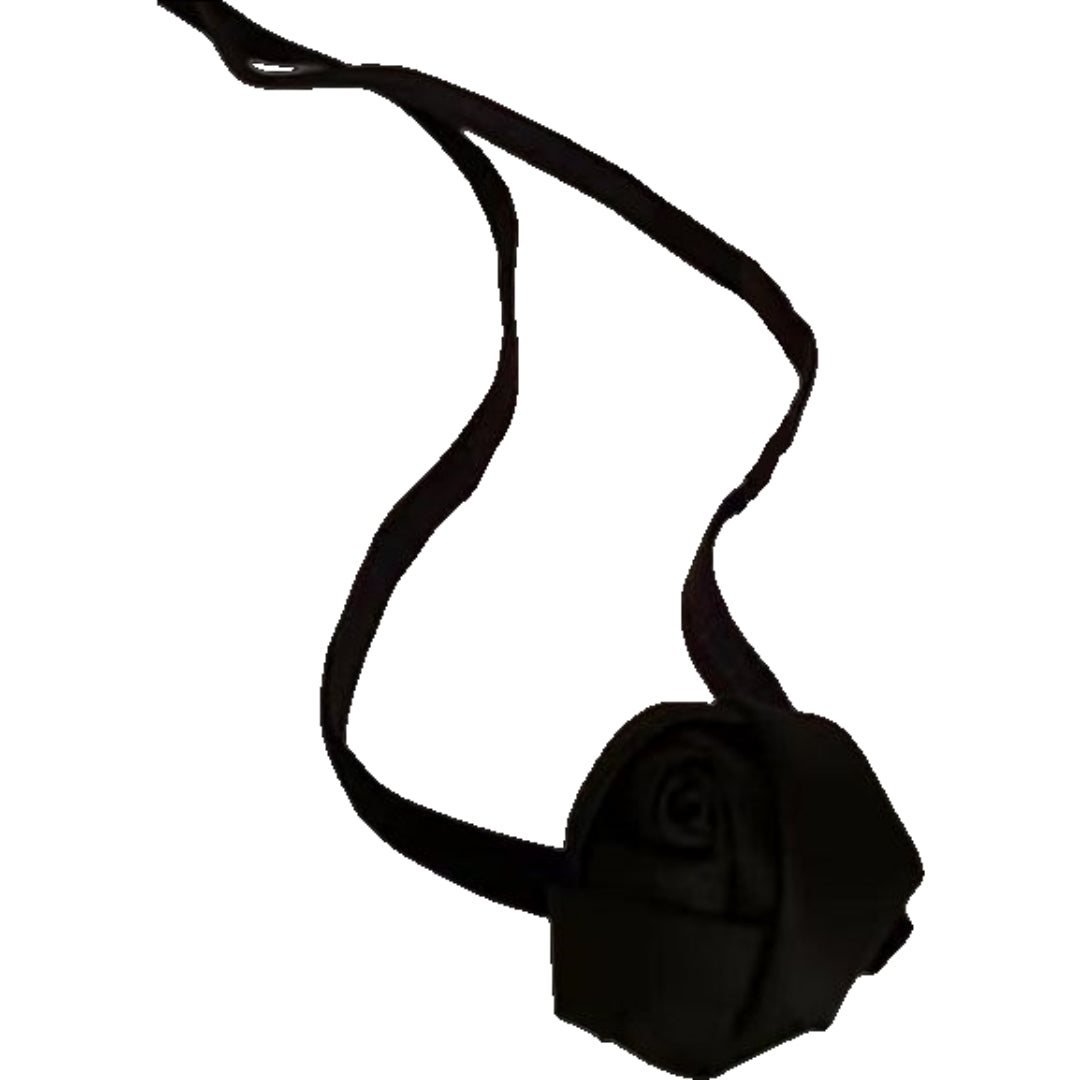 チョーカー レディース アクセサリー 薔薇 バラ ゴシック 高級感 黒 ブラック ガーリー おしゃれ 定番 かわいい ゴスロリ 高級感 ヘビロテ プレゼント