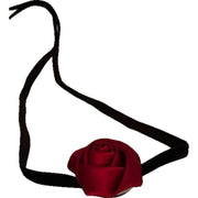 チョーカー レディース アクセサリー 薔薇 バラ ゴシック 高級感 黒 ブラック ガーリー おしゃれ 定番 かわいい ゴスロリ 高級感 ヘビロテ プレゼント