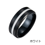 リング 指輪 メンズ ユニセックス レディース アクセサリー ファッションリング ライン シンプル 黒 ブラック クール かっこいい おしゃれ ゴツめ 重ね付け サムリング モノトーン 男性 大きいサイズ プレゼント カジュアル 普段使い