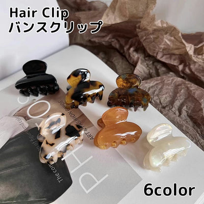 ヘアクリップ バンスクリップ 髪留め ミニサイズ レディース 女性用 商品画像