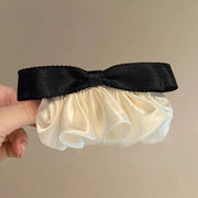 バレッタ キッズ 子供 女の子 レディース ヘアアクセサリー ヘアクリップ 髪飾り まとめ髪 リボン 発表会 入園式 入学式 卒園式 卒業式 パーティー お祝い 上品 かわいい おしゃれ ヘアアレンジ プレゼント 結婚式