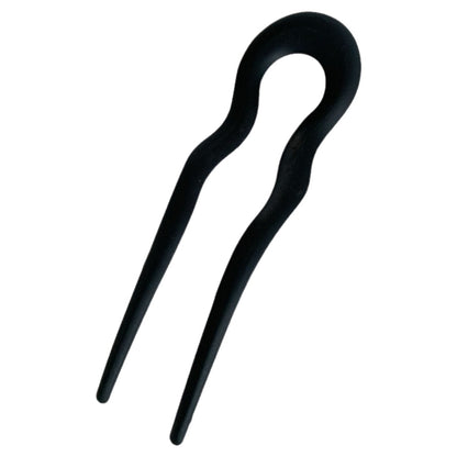 かんざし U型 Uピン レディース 女性 ヘアアクセサリー ブラック バリエーション画像