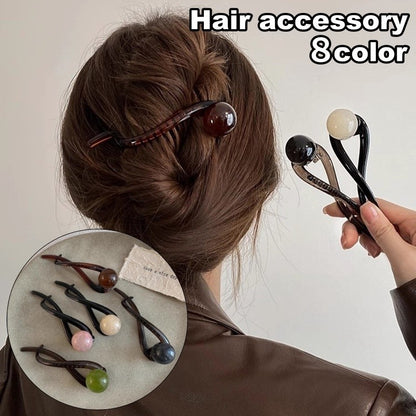 ヘアクリップ バナナクリップ レディース ヘアアクセサリー 髪留め 髪飾り 商品画像