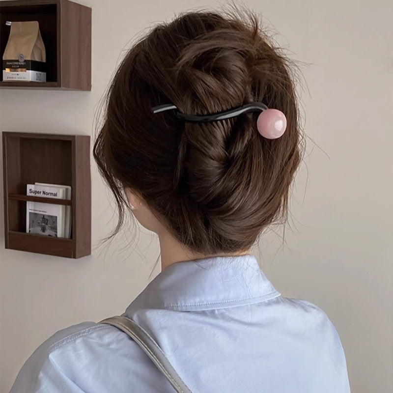 ヘアクリップ バナナクリップ レディース ヘアアクセサリー 髪留め 髪飾り 商品画像2