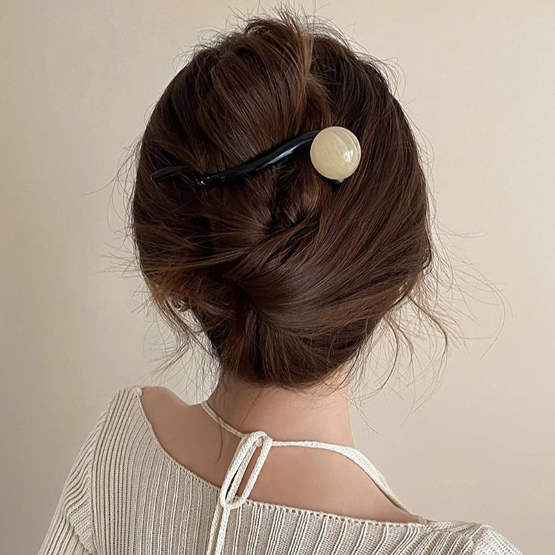 ヘアクリップ バナナクリップ レディース ヘアアクセサリー 髪留め 髪飾り 商品画像3
