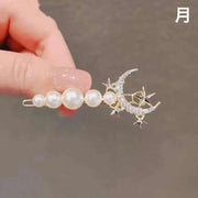 ヘアピン ヘアクリップ ヘアアクセサリー レディース 女性 髪留め 髪飾り ヘアアレンジ フェイクパール パール調 ラインストーン 華やか 綺麗 上品 おしゃれ お洒落 可愛い お出かけ 普段使い 婦人