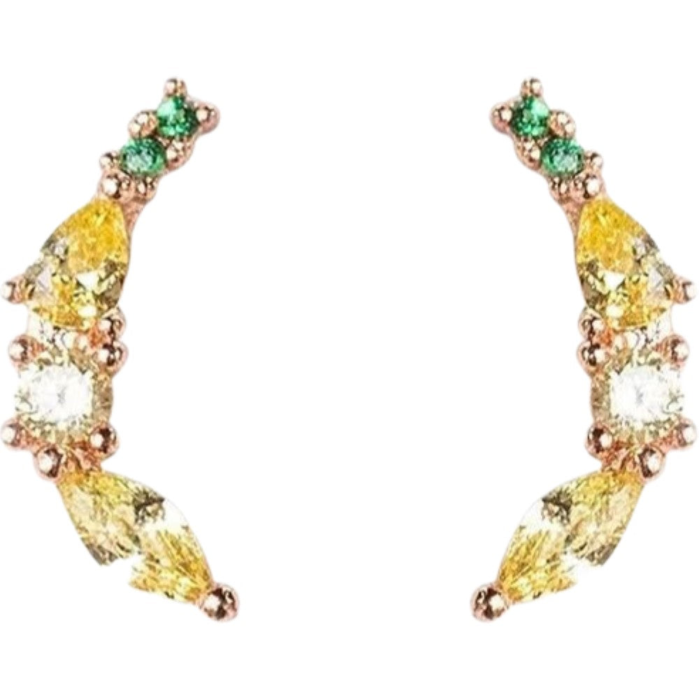 ピアス スタッドピアス レディース アクセサリー プレゼント 果物 バナナ バリエーション画像