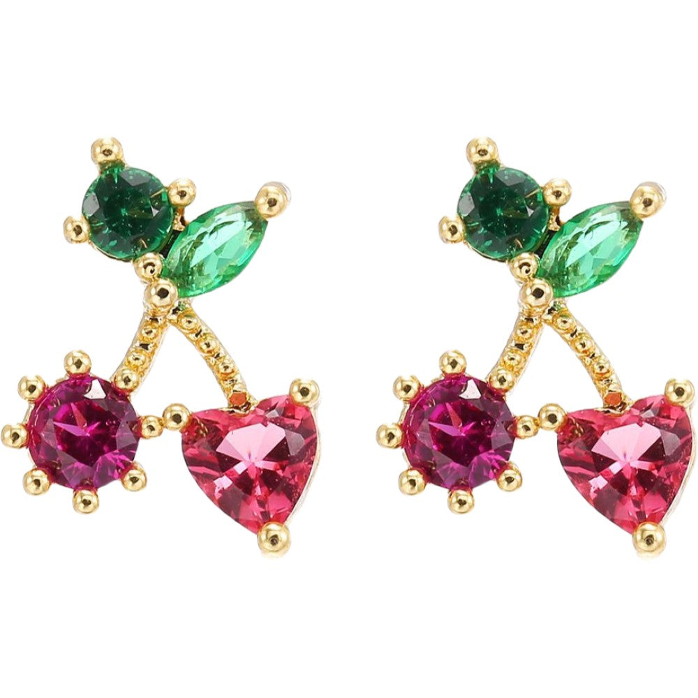 ピアス スタッドピアス レディース アクセサリー プレゼント 果物 ハート バリエーション画像