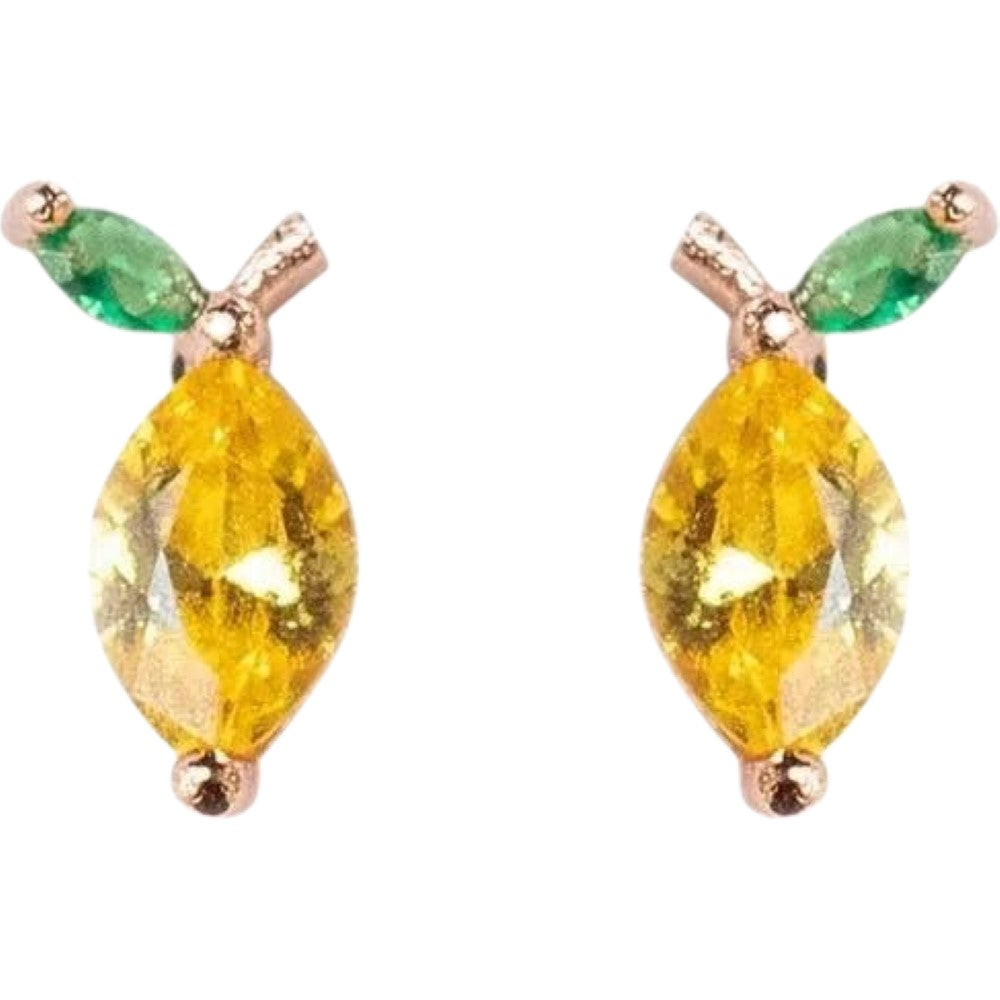ピアス スタッドピアス レディース アクセサリー プレゼント 果物 レモン バリエーション画像