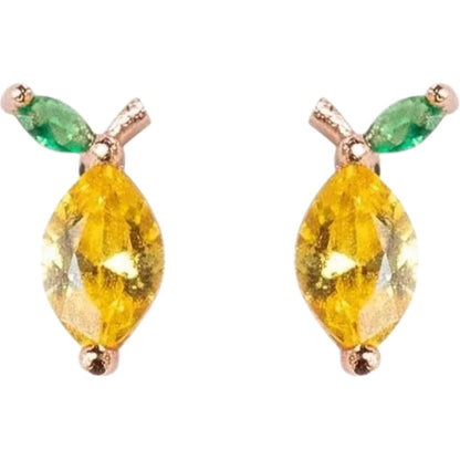 ピアス スタッドピアス レディース アクセサリー プレゼント 果物 レモン バリエーション画像