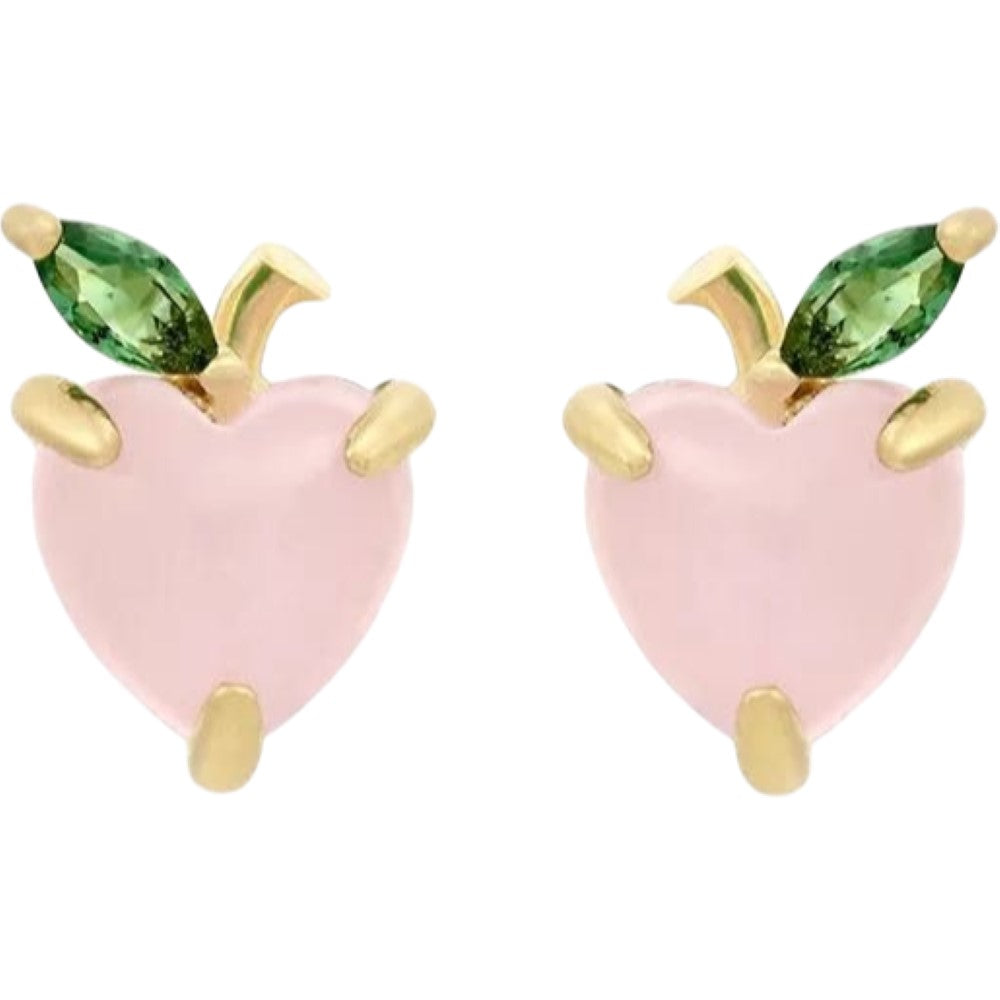 ピアス スタッドピアス レディース アクセサリー プレゼント 果物 ピーチ バリエーション画像