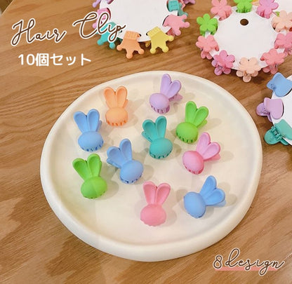 ヘアクリップ ヘアアクセサリー 10個セット キッズ 女の子 子ども 商品画像