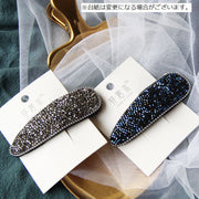 ヘアピン パッチン留め 2個セット レディース ヘアアクセサリー 髪飾り 髪留め まとめ髪 ヘアアレンジ ラインストーン 2点セット 女性 ロングヘア セミロング 可愛い おしゃれ 外出 お出掛け 誕生日 プレゼント 贈り物
