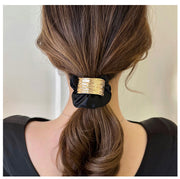 シュシュ レディース ヘアアクセサリー シンプル おしゃれ 大人っぽい エレガント